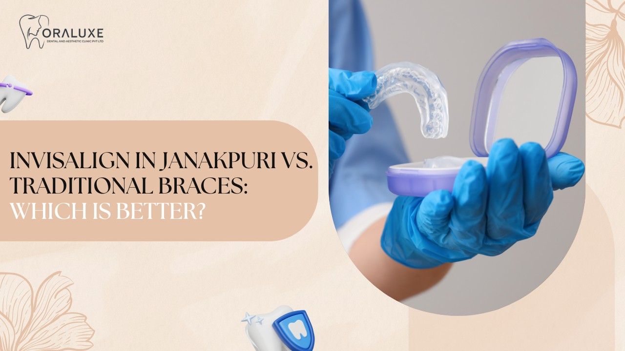 Invisalign consultation in Janakpuri at Oraluxe Clinic