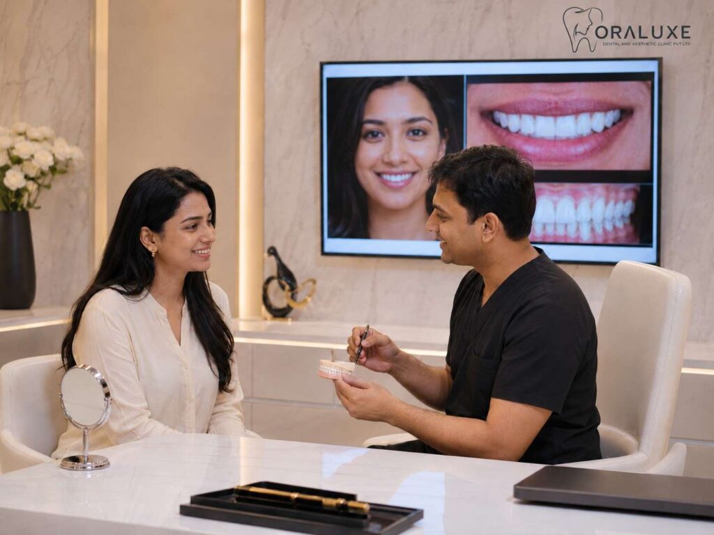 Smile makeover consultation in Janakpuri
