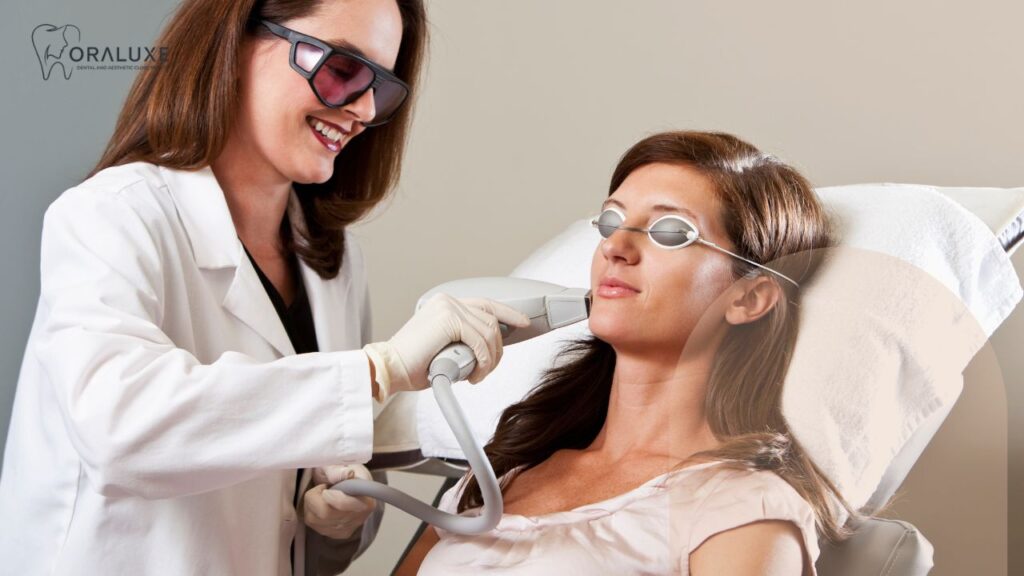 Diagram showing why multiple laser hair removal sessions are needed due to active growth cycles